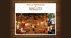 Desktop Screenshot of museumsheuriger-mallits.at
